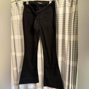 Black Flare Express Dress Pants
